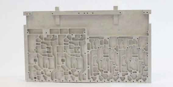 Bead Blasted Microwave Cover